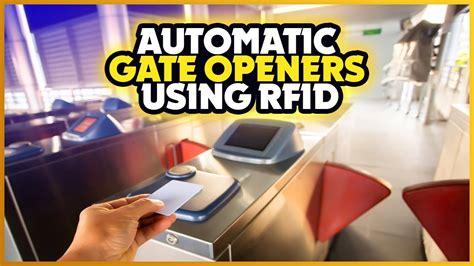 rfid stickers for gate|rfid gate opener.